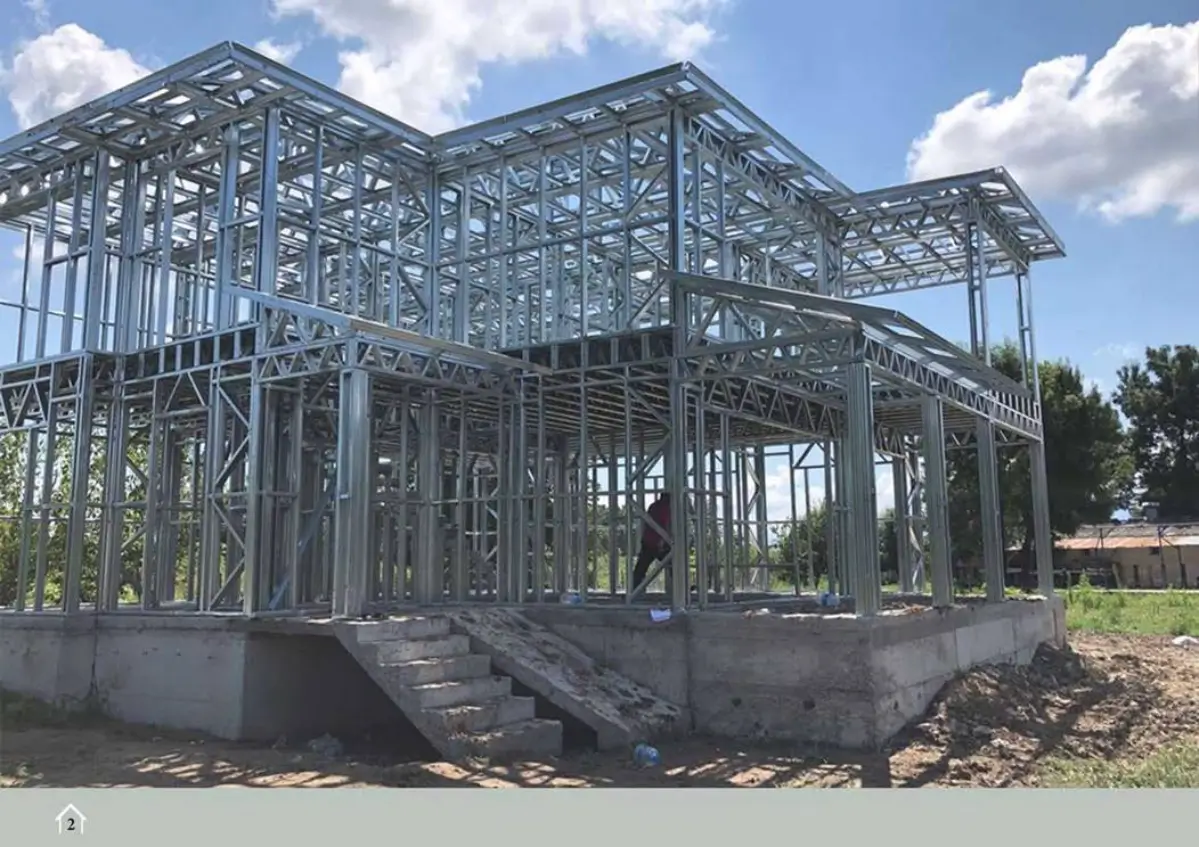 Çelik Konstrüksiyon Villa ve Çelik Ev Yapımı